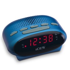 Ices ICR-210 Blue - FM Uhrenradio