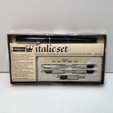 Vintage Platignum 475/6/8 Italic Calligraphy ...