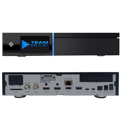 Receptor GigaBlue UHD Quad 4K Pro 2x DVB-S2 FBC Linux E2 listo para PVR, WiFi, Gigabi