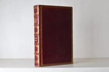 Antique Fine Leather Binding Poetical Works of James Russell Lowell 1896