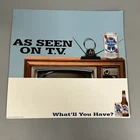 Vintage Cardboard Advertising PABST Blue Ribbon Beer Grocery As Seen on TV Sign