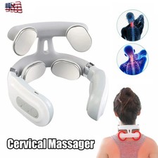 Neck Massager with Heat Relax Neck Shoulder Pain Heating Massager f/Working Z0P3