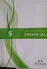 Becker Professional Education CPA Exam Review - Financial V3. 0 S