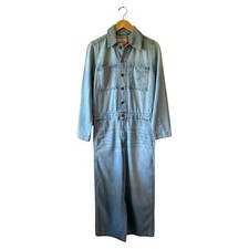 LEVI S Iconic Denim Jumpsuit Sz XS NWT Light Wash Blue Wide Leg Indie Streetwear