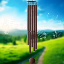 68” Large Wind Chimes for Outside Deep Tone, Bronze WindChimes for Women Mom ...
