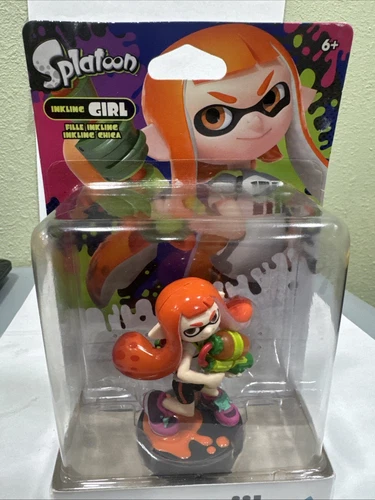Nintendo Amiibo Splatoon Series Inkling Girl  Orange Sealed New Switch WiiU 3DS