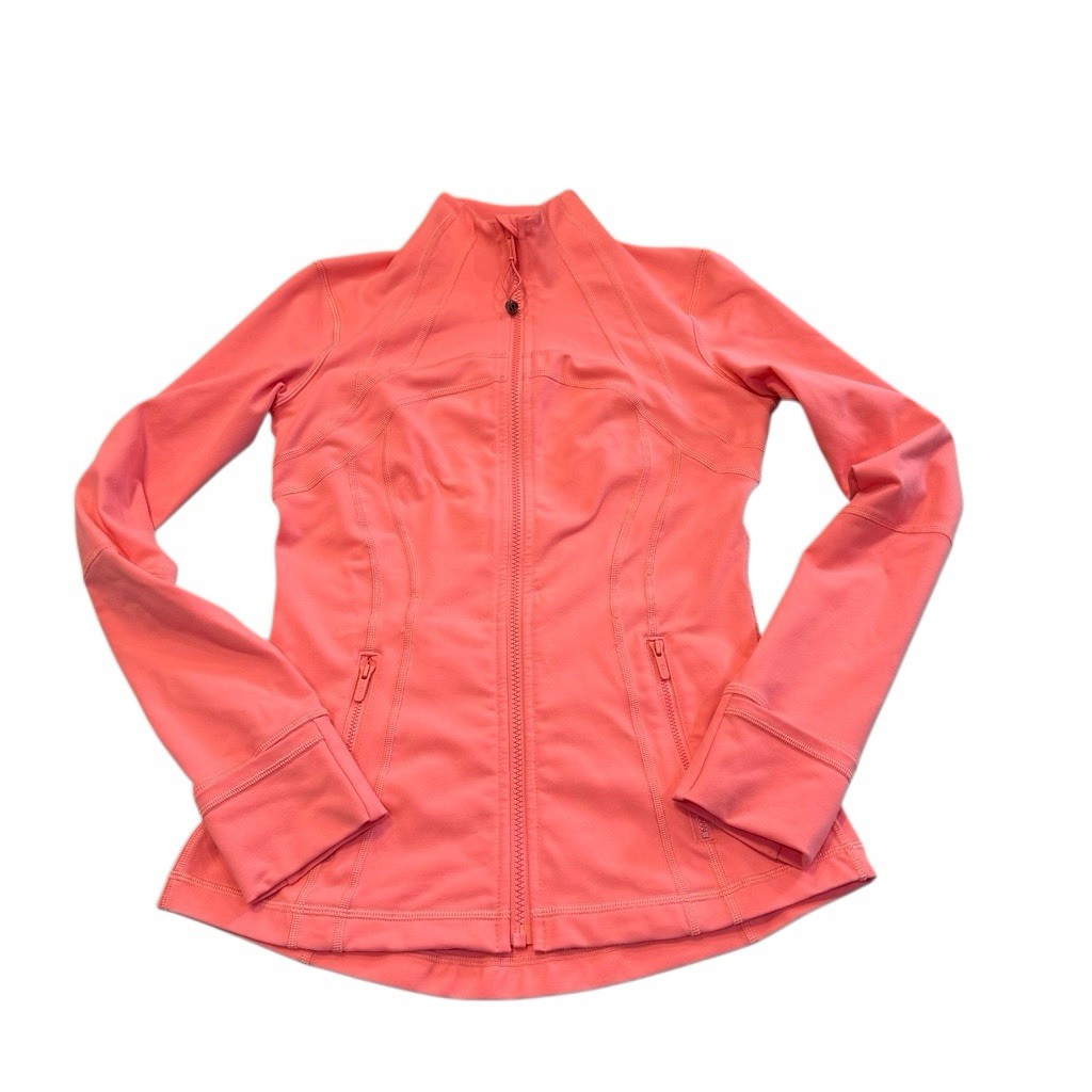 ルルレモン Define ジャケット Nulu 6 Lululemon Athletica Women's Size 6 Pink Coral Nulu Define Jacket