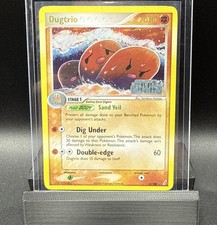 Pokemon Dugtrio STAMPED Holo Rare Crystal Guardians 5/100 Pokemon  2006  on eBay