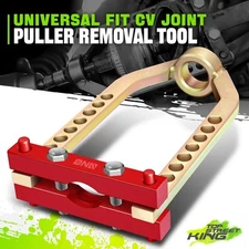Durable 9 Holes Fully Adjustable CV U-Joint Puller Zinc-Plated Steel Red/Gold