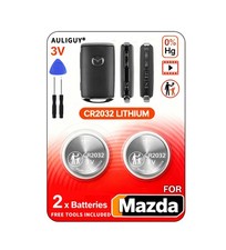 Key Fob Batteries Replacement for Mazda 2019-2024 3 6 CX-5 CX-30 CX-9 CX-50...