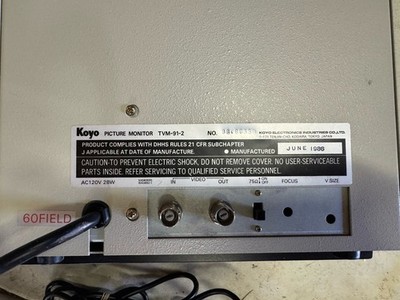 Dual CRT Koyo + Panasonic Video Switchers | eBay