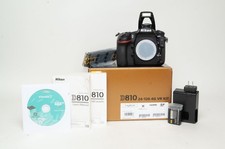 Exc Nikon USA D810 36.3MP camera, 14,959 shots battery charger box tested D 810