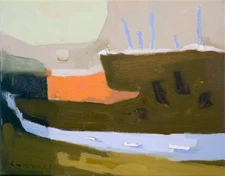 Wall Art Landscape Oil Painting Unique Imagined Abstract Aldo Cherres Art