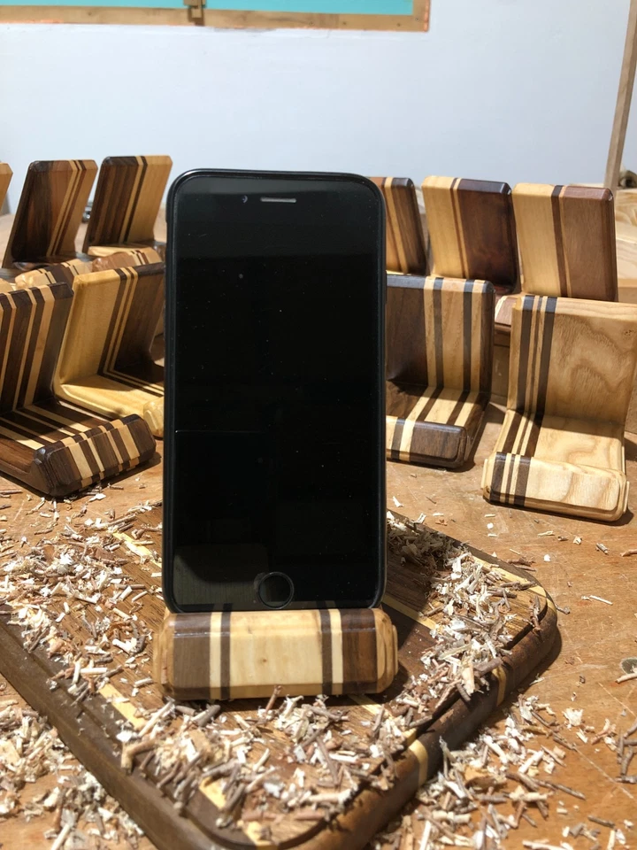 EXCLUSIVE!Luxury wooden Ipad, phone,tablet stand,LIMITED edition!Handcrafted! - Image 4 of 4