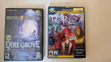 Big Fish Games PC Mac DVD-ROM Software Lot of 2 Mystery Case Files Dire Grove