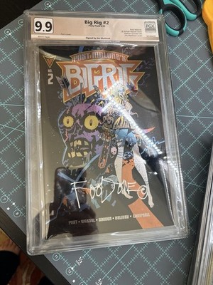 2025 Vault Comics Post Malone's Big Rig # 2 Cover V Mahfood Foil PGX 9.9 Not CGC
