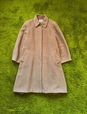 Valentino 1990s vintage alpaca wool blend coat beige womens size 44