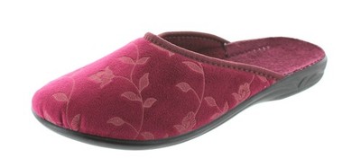 SC Home Collection Womens Closed Toe Flower Design Slippers