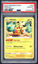 Pikachu #52 Pokemon Lost Origin - PSA 10 on eBay
