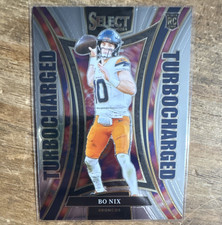 2024 Panini Select Turbocharged Bo Nix #16 Rookie Insert Broncos