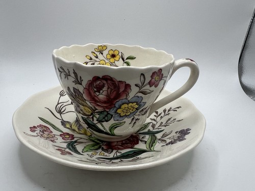 Spode Copeland 4 Cups & Saucers Gainsborough - Picture 2 of 4