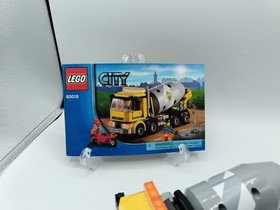 LEGO CITY: Cement Mixer (60018) 100% Complete + Instructions- NO Box