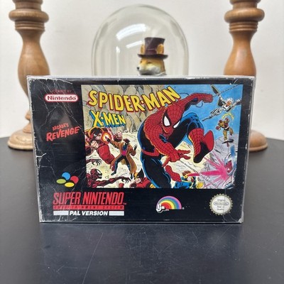 Spider-Man X-Men Arcade's Revenge Super Nintendo SNES Spiel PAL - OVP Versand