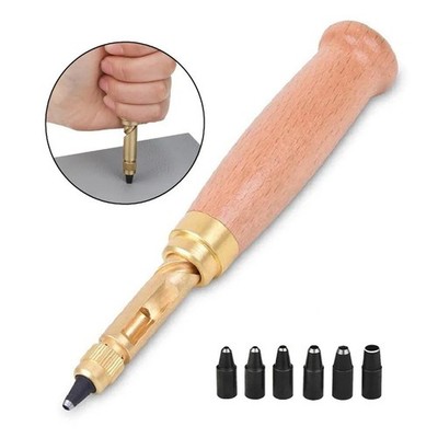 Buchbinderei Bookbinding Drill DIY -Leder -Punsch Puncher Für Ledercraft
