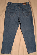 Vtg 90s Bugle Boy Jeans Men’s 36x30 Blue Denim Relaxed Straight Retro USA Made