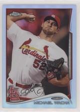2014 Topps Chrome Blue Refractor 14/199 Michael Wacha #49 1fo