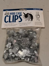 Pet Lodge - Wire Cage Clips 1 Lb. Pkg. Rabbit Cages Muskrat Traps