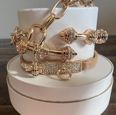 Bomb Party 2026 Spring Stack The Golden Hive With Bee Charm Gold Plating Beauty