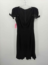 Pre-Owned Prada Black Size 2 Short Short Sleeve Dress