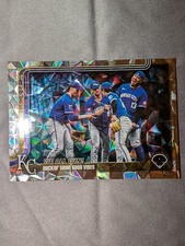 2025 Topps #436 Salvador Perez Bobby Witt Jr. Kansas City Royals Diamante Foil