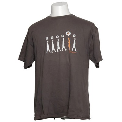 JHK, T-shirt, Größe: XL, Grau, Baumwolle, Print, Herren #DDj