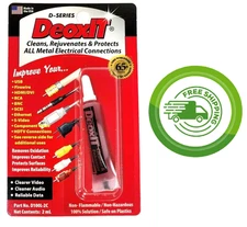 Caig D100L-2C  DeoxIT D-Series 2mL Squeeze Tube - 100% Solution - NEW!