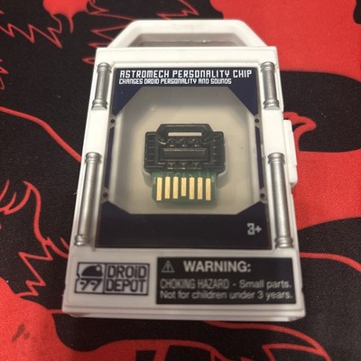 BLACK Disney Galaxy's Edge Star Wars Droid Depot Astromech Personality Chip NEW!