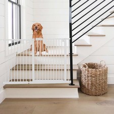 30-69" Extra Wide Baby Gate, Dog Gate for House Stairs Doorways Auto Close