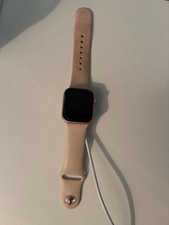 Apple Watch Series 5 40mm Aluminum Gold Case Pink Sand Sport Band - MWV72LL/A