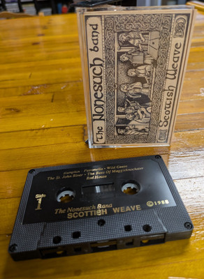 The Nonesuch Band Scottish Weave Cassette Tape 1988 Arkansas Irish Scottish Band