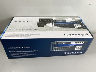 Soundcraft Ui-16 Remote-Controlled 16-Input Digital Mixer