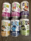 Funko Soda Freddy Lot 6 New Sealed Werewolf Dustin Camp Fundays Batman Zur En
