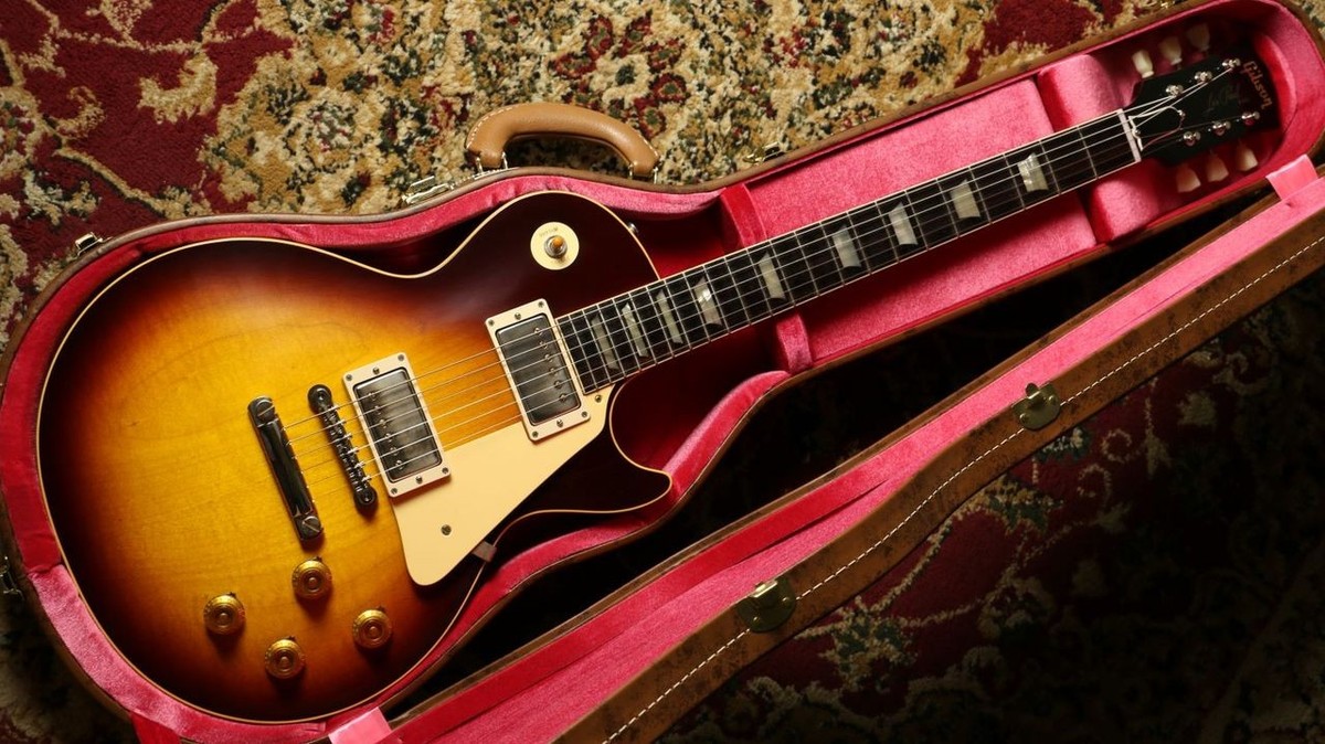 ギター Gibson Custom Shop 1958 Les Paul Reissue Gibson Custom Shop 1958 Les Paul Standard Reissue VOS Bourbon