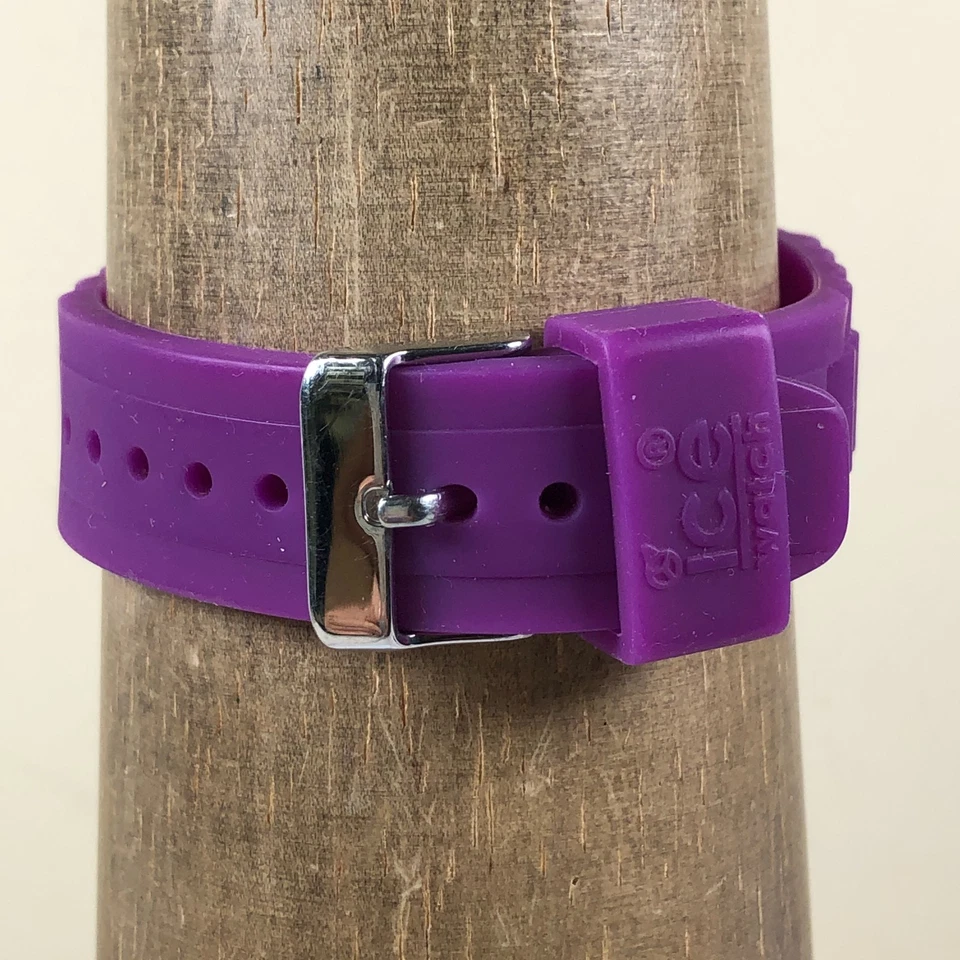 Ice-Watch Women Sport Forever All Purple Silicone Band Quartz 40mm Watch 7 1/2" - Image 4 of 4