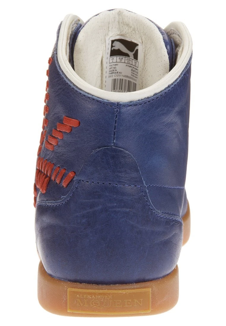 nuovo con scatola ~ Scarpa elegante Puma Alexander McQueen Medius Mid Leather AMQ mostro ~ donna taglia 6 5