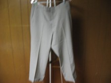 Vintage Menswear Levi's Action Slacks Dress Pants Grey Sta Prest 35 W 33.5 L Zip