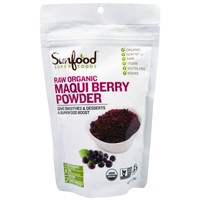 Raw Organic Maqui Berry Powder, 4 Oz (113 G) - Sunfood Raw Organic Maqui Berry Powder, 4 Oz (113 G) - Sunfood