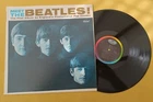" MEET THE BEATLES "SUPER USA RARE '66 MONO WCOAST PRESS #6 LIGHT BLUE FRONT PIC