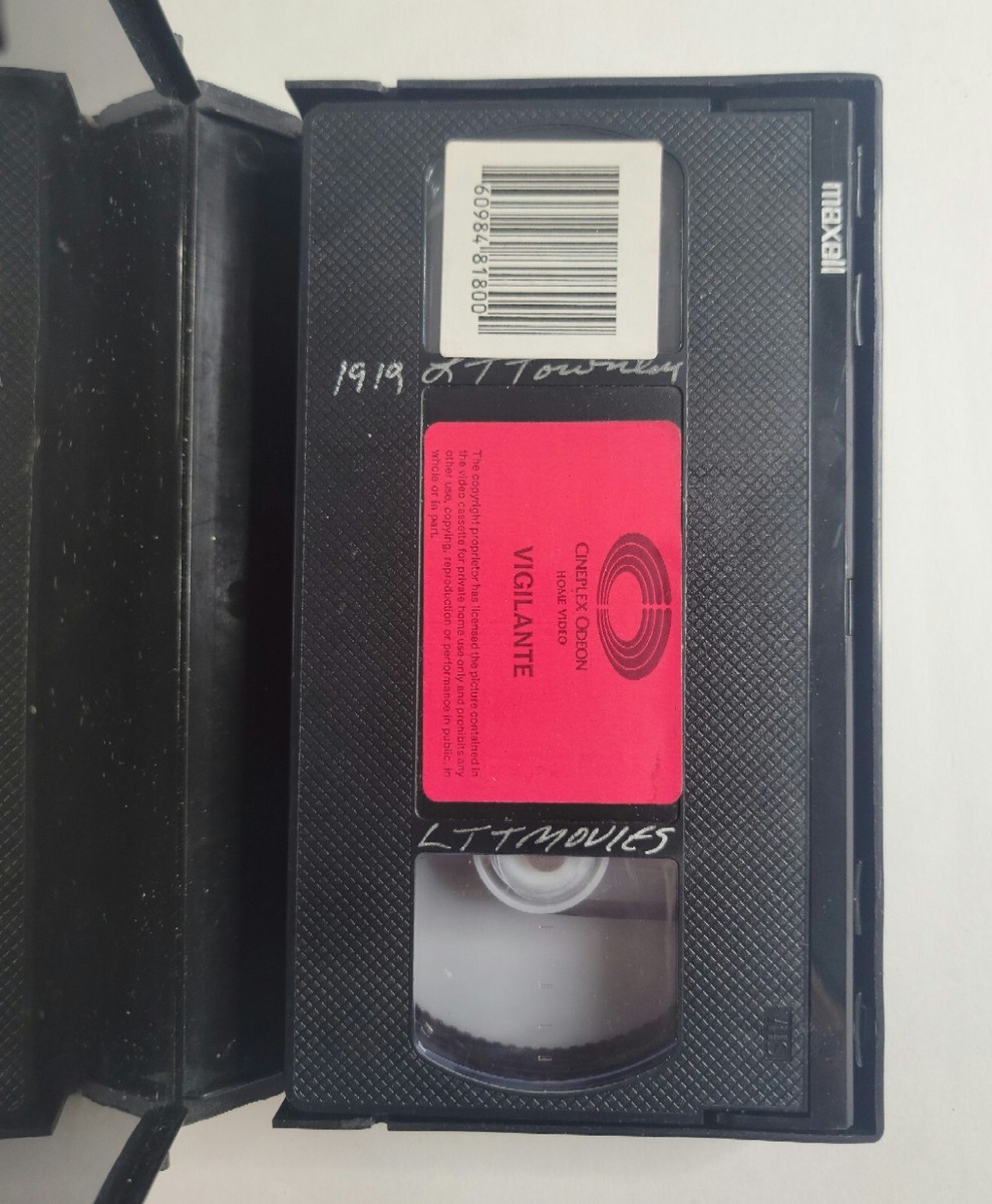 Vigilante VHS 1983 Pan-Canadian Fred Williamson Action Crime