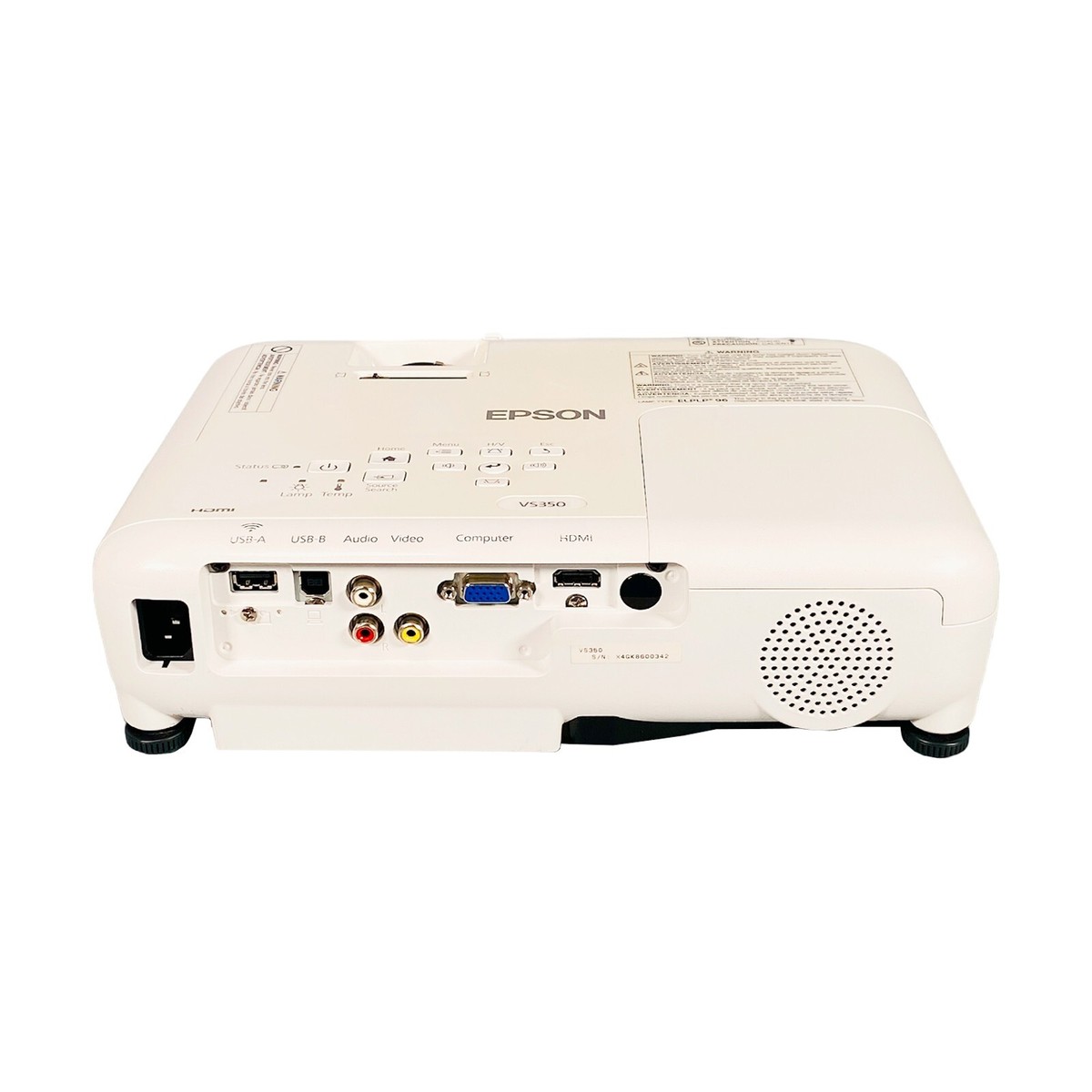 Epson VS350 XGA 3LCD Projector H839A with lamp for sale online | eBay